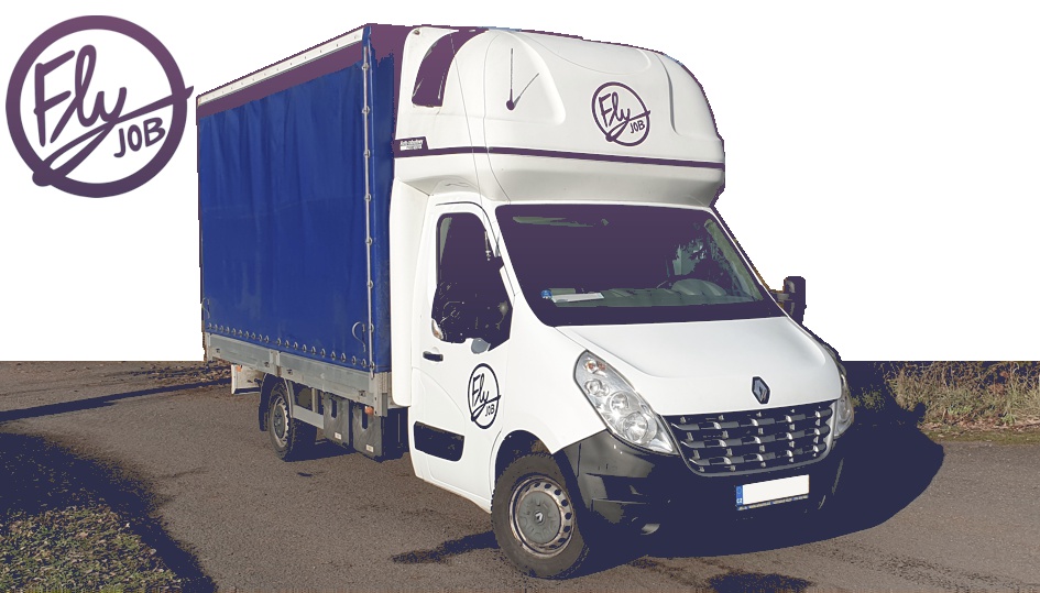 Renault Master plachta - Fly job s.r.o.