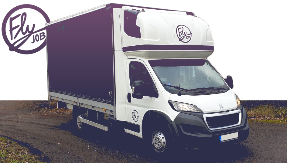 Peugeot Boxer plachta - Fly job s.r.o.